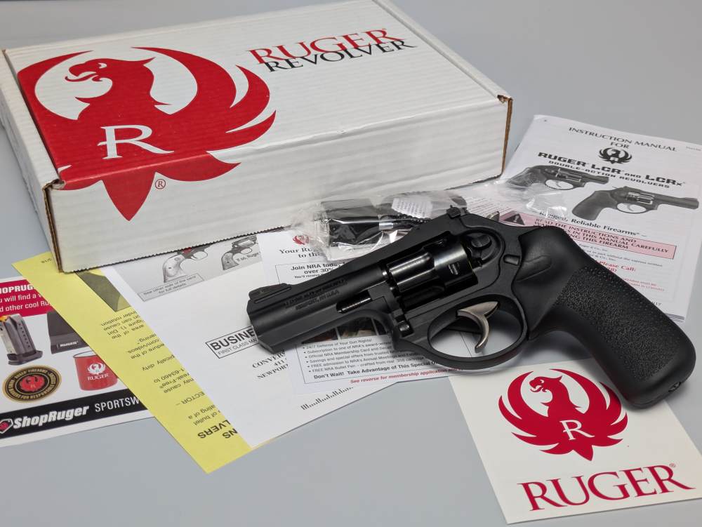 Ruger|LCRX Target Model|.22WMR|3" Adjustable Sights|Like New In Box-img-0