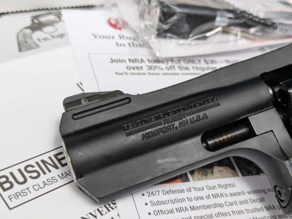 Ruger|LCRX Target Model|.22WMR|3" Adjustable Sights|Like New In Box-img-1