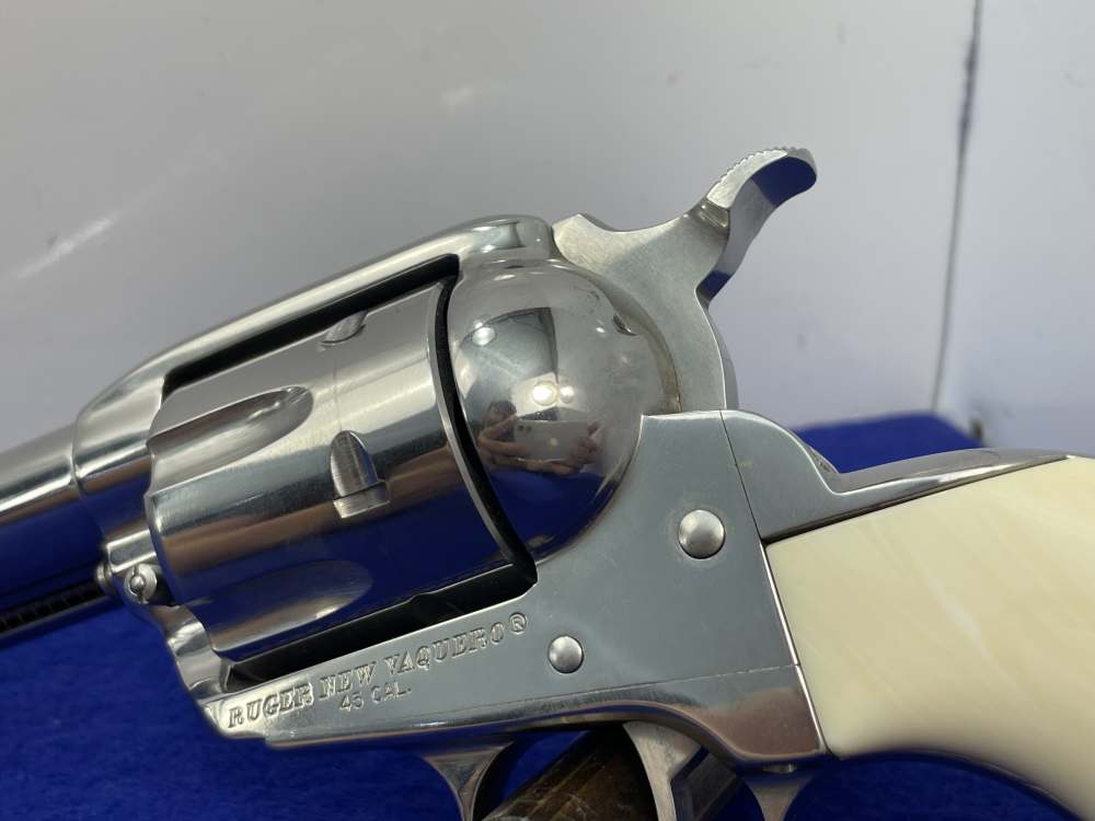 2011 Ruger New Vaquero Birdshead .45 Colt 3.75" SS*BEAUTIFUL SINGLE-ACTION*-img-11