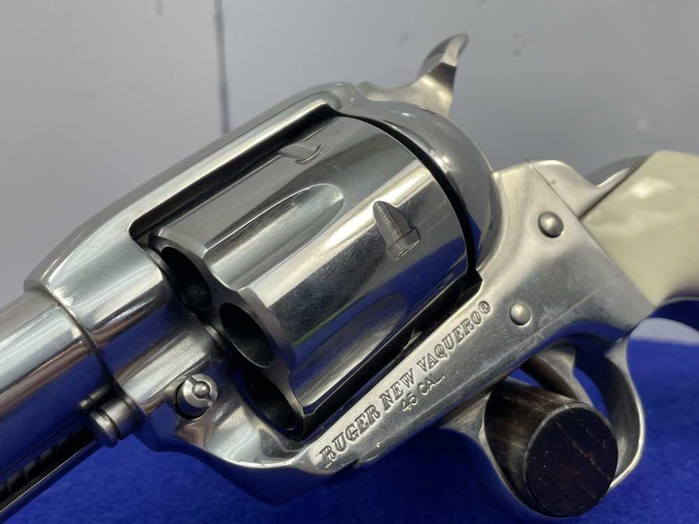2011 Ruger New Vaquero Birdshead .45 Colt 3.75" SS*BEAUTIFUL SINGLE-ACTION*-img-13