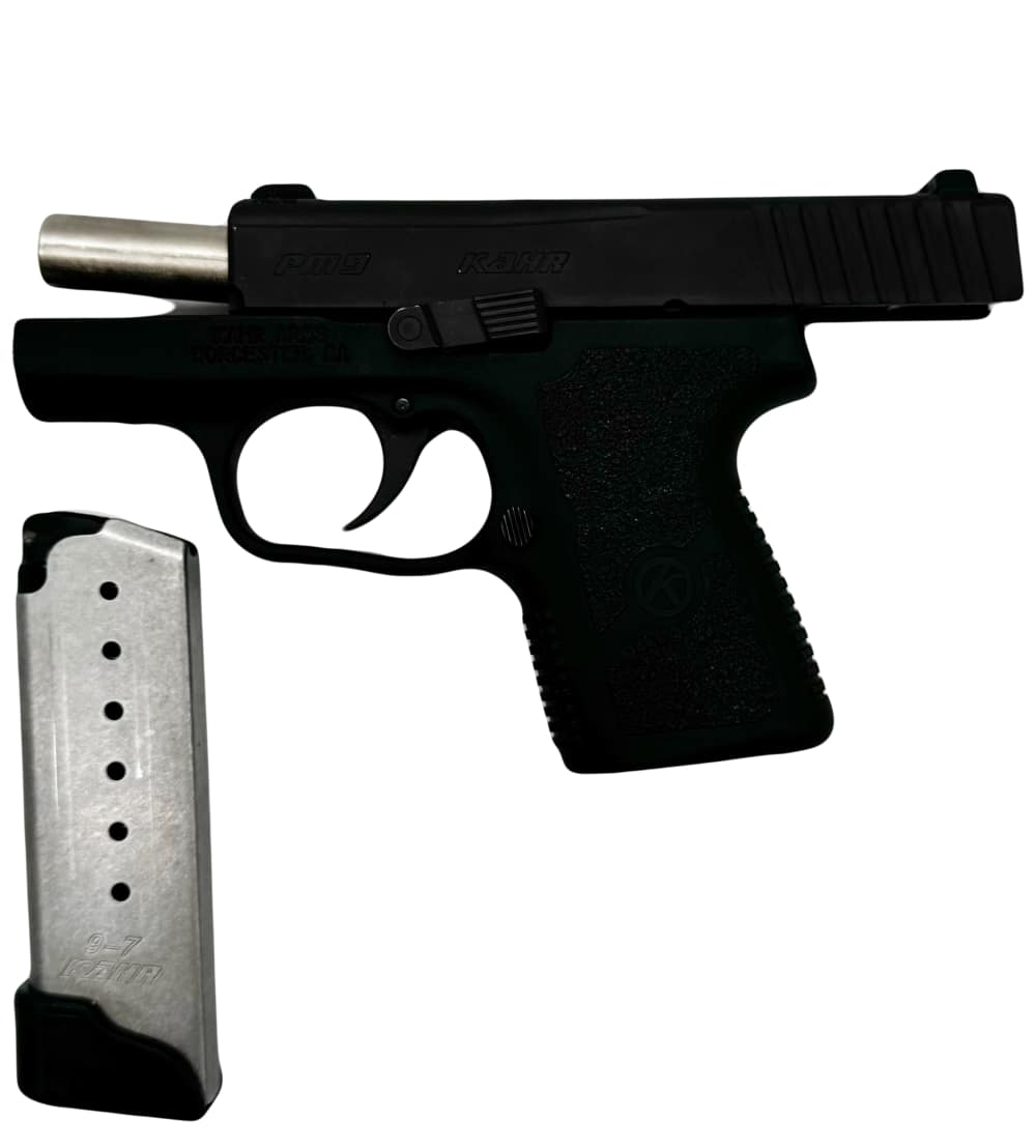 Kahr PM9 9mm Subcompact Semi-Automatic Pistol – Black-img-1