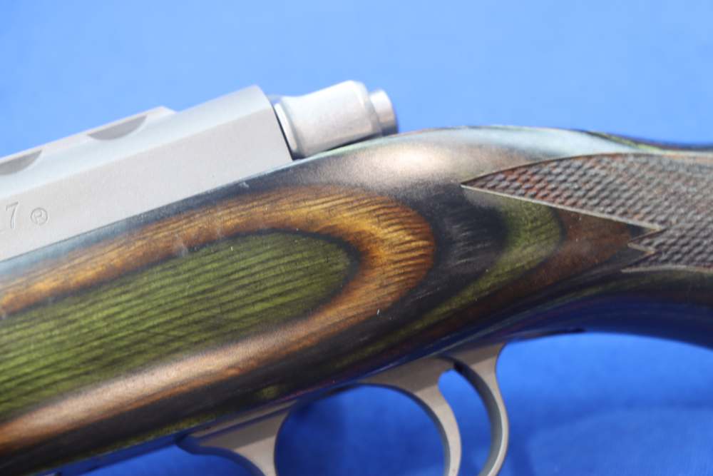 Ruger Model 77/22 Rifle 22 HORNET 18" THREADED M77 STAINLESS LAMINATE 07226-img-22