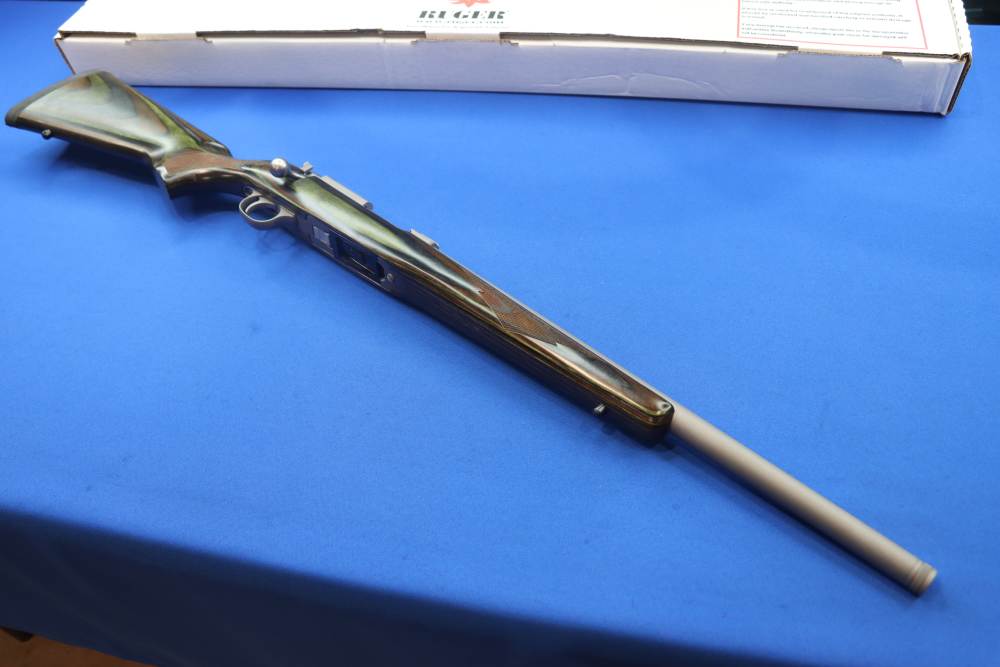 Ruger Model 77/22 Rifle 22 HORNET 18" THREADED M77 STAINLESS LAMINATE 07226-img-29