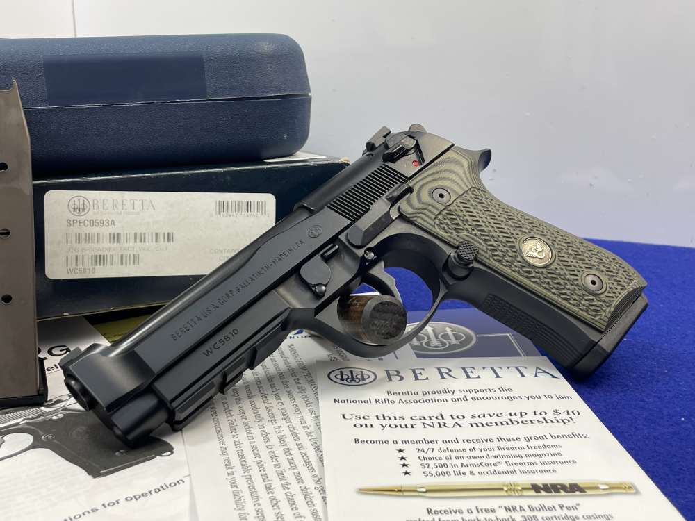 Beretta 92G Brigadier Tactical 9mm 4.7" Blk *WILSON COMBAT EDITION PISTOL*-img-52