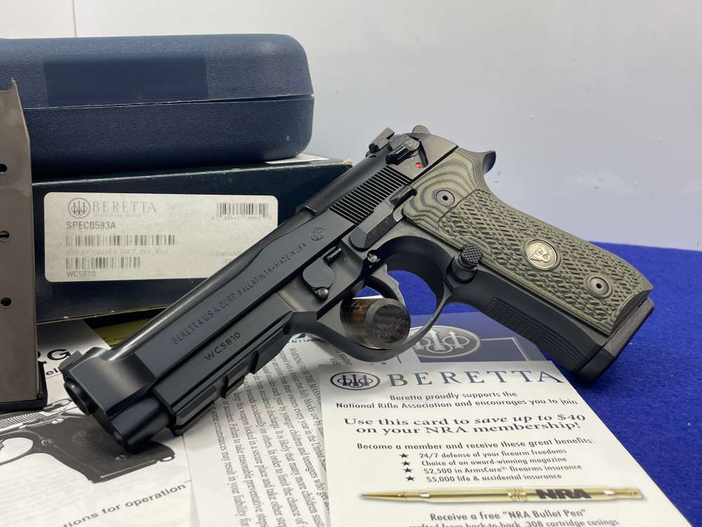 Beretta 92G Brigadier Tactical 9mm 4.7" Blk *WILSON COMBAT EDITION PISTOL*-img-3