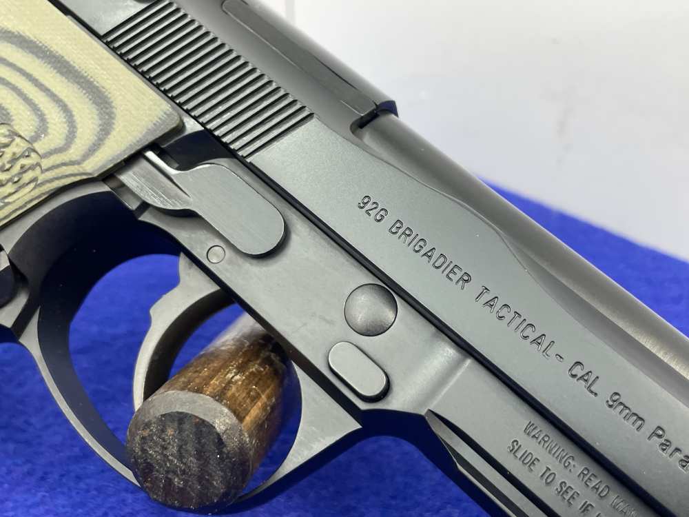 Beretta 92G Brigadier Tactical 9mm 4.7" Blk *WILSON COMBAT EDITION PISTOL*-img-24