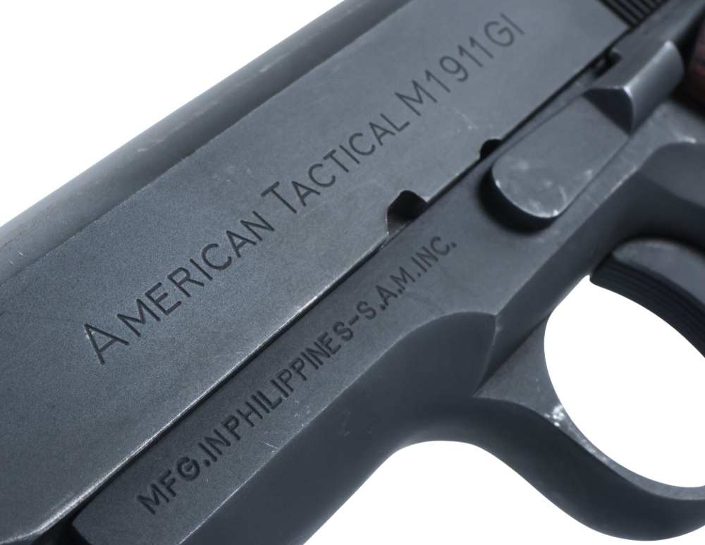 American Tactical M1911 .45 ACP 4" Barrel Semi Auto Pistol -img-15