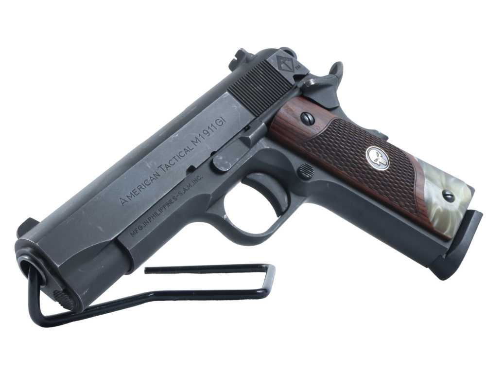 American Tactical M1911 .45 ACP 4" Barrel Semi Auto Pistol -img-7