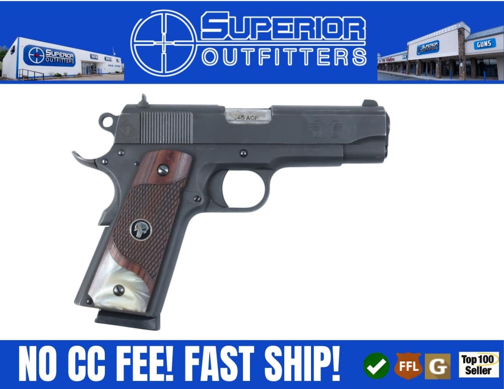 American Tactical M1911 .45 ACP 4" Barrel Semi Auto Pistol -img-0