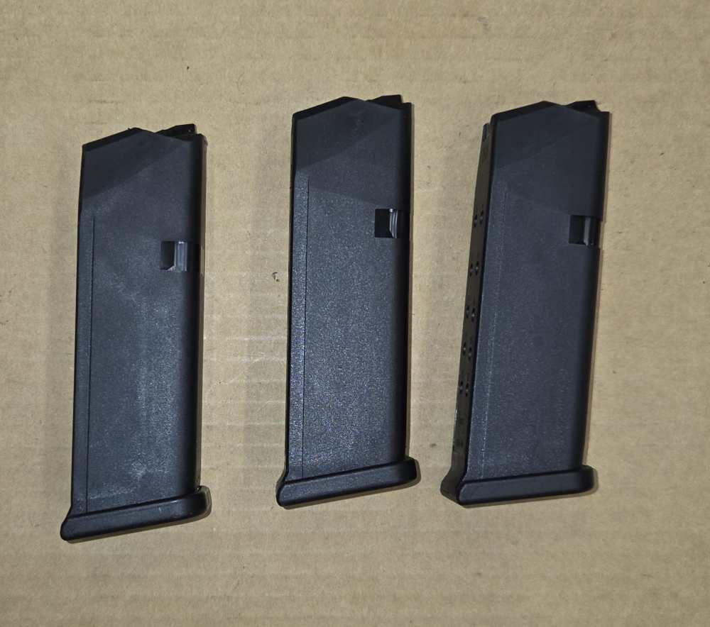 3 Quantity Glock 357 SIG Magazines 13 Rounds-img-1