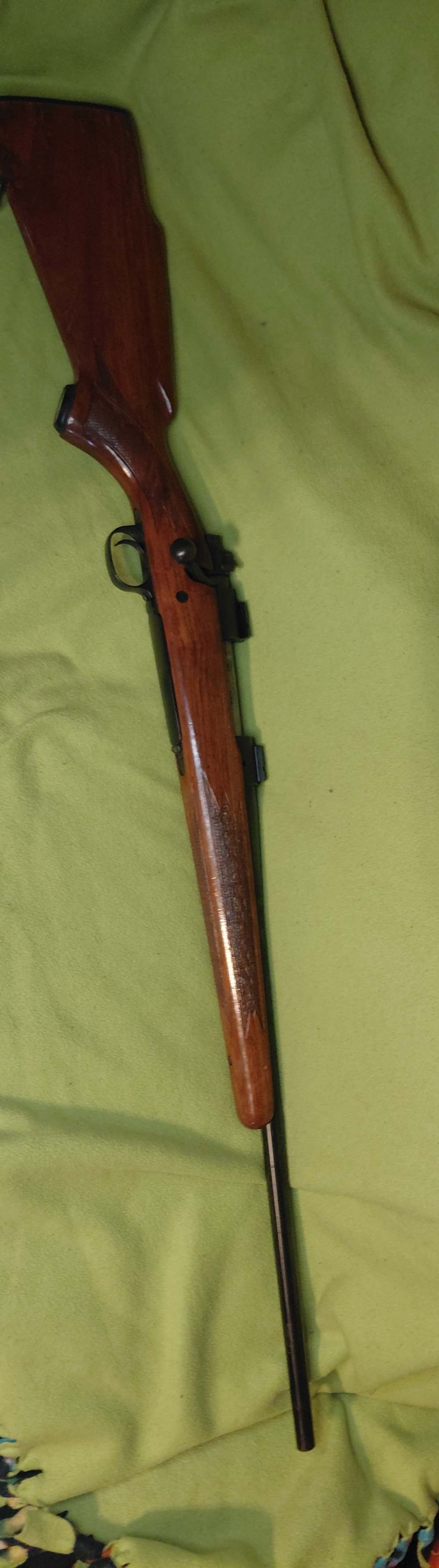 .225 Model 70 rifle with dies, and brass-img-0