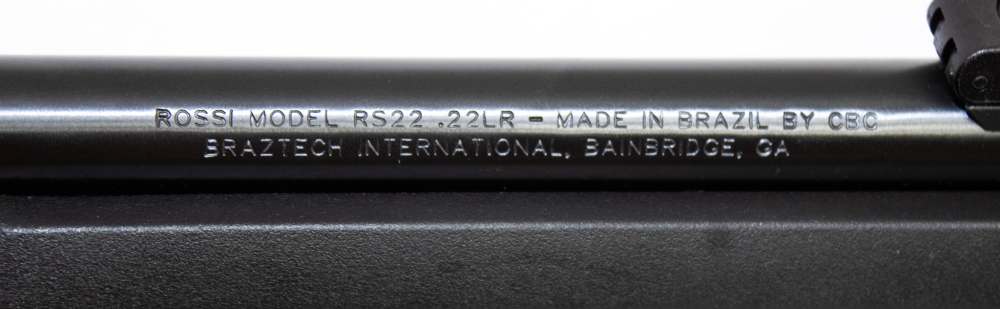 Rossi Braztech RS22 22 LR 18" RS22L1811 Matte Black Semi-Auto 18" -img-10