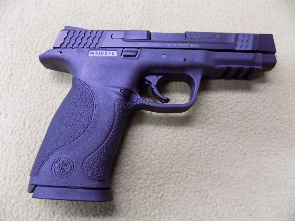 S&W M&P45 Semi Auto Pistol in .45 acp, 4.5" BBL, Case & 2-Mags -img-0