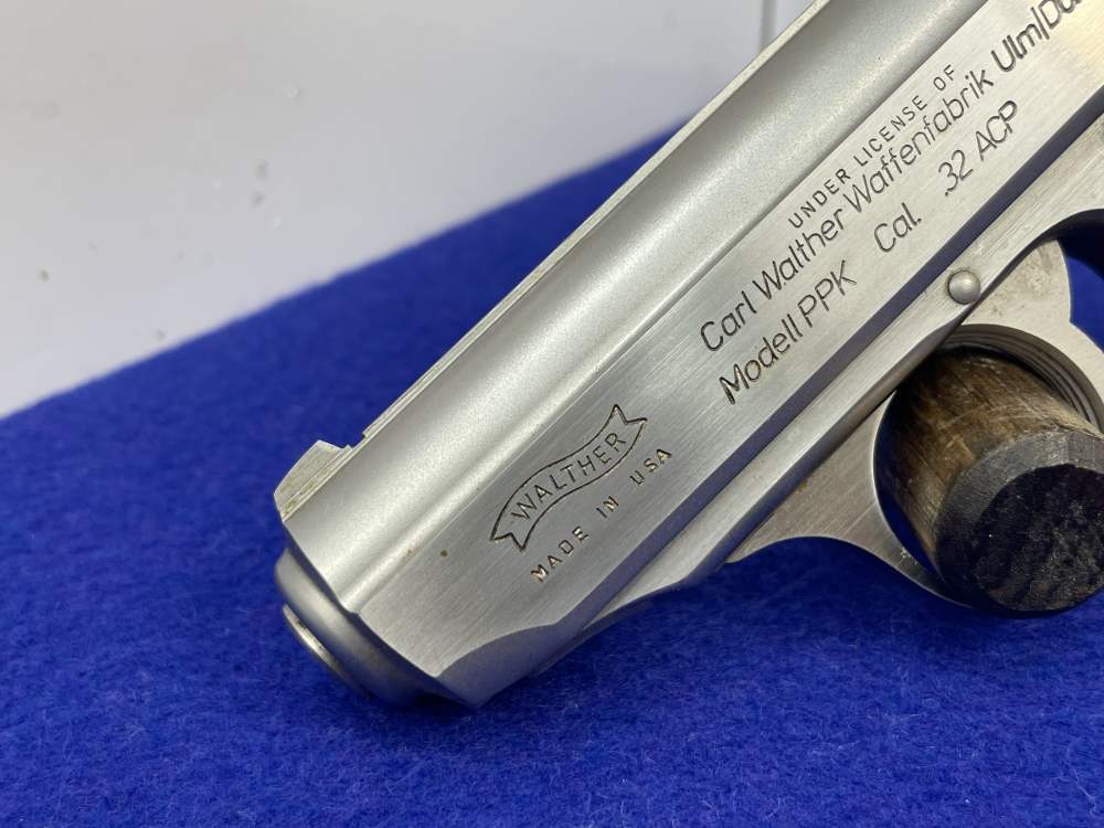 1998 Walther PPK .32 ACP 3.3" SS *EXCELLENT CONCEALMENT SEMI-AUTOMATIC*-img-14