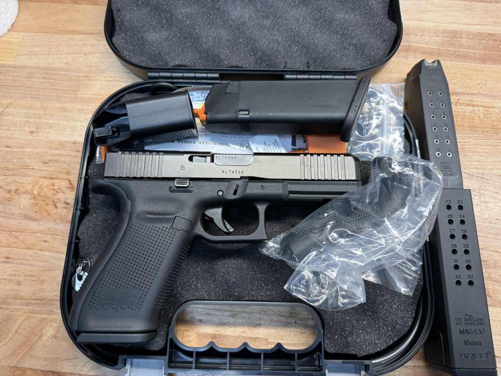 GLOCK G20 GEN 5 MOS WITH 3 MAGS PENNY AUCTION-img-1