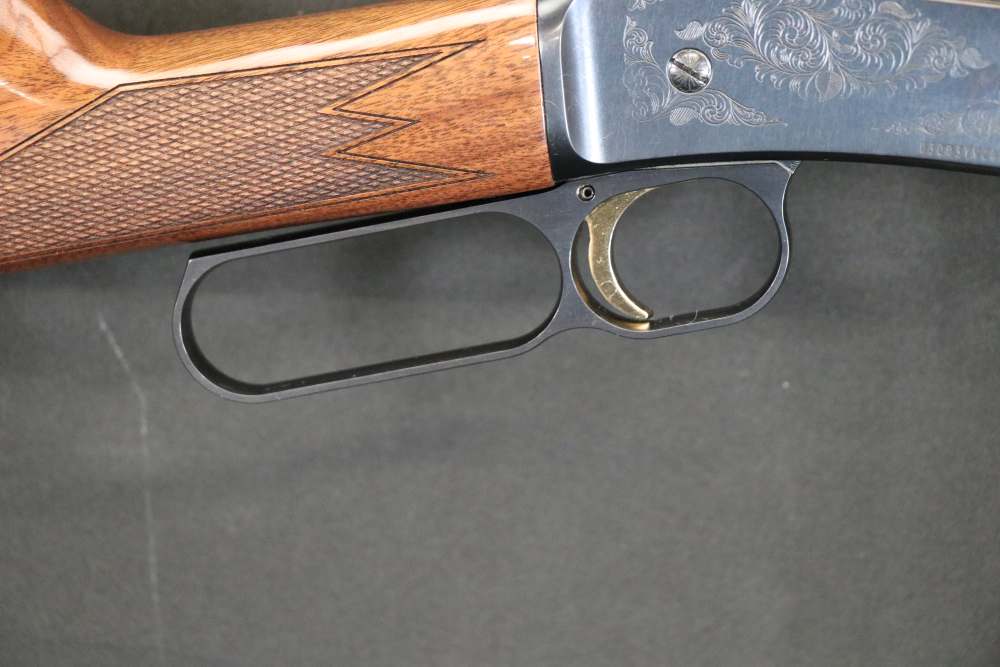 Browning BL-22 Grade II .22LR Lever Action 20" Blued Gloss Walnut Engraved-img-5