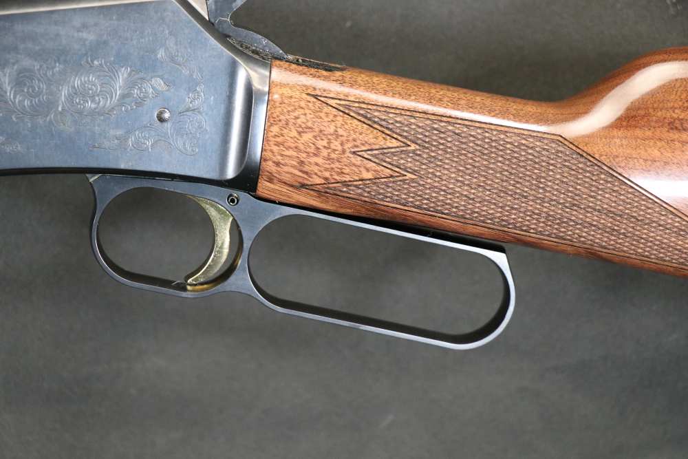Browning BL-22 Grade II .22LR Lever Action 20" Blued Gloss Walnut Engraved-img-16