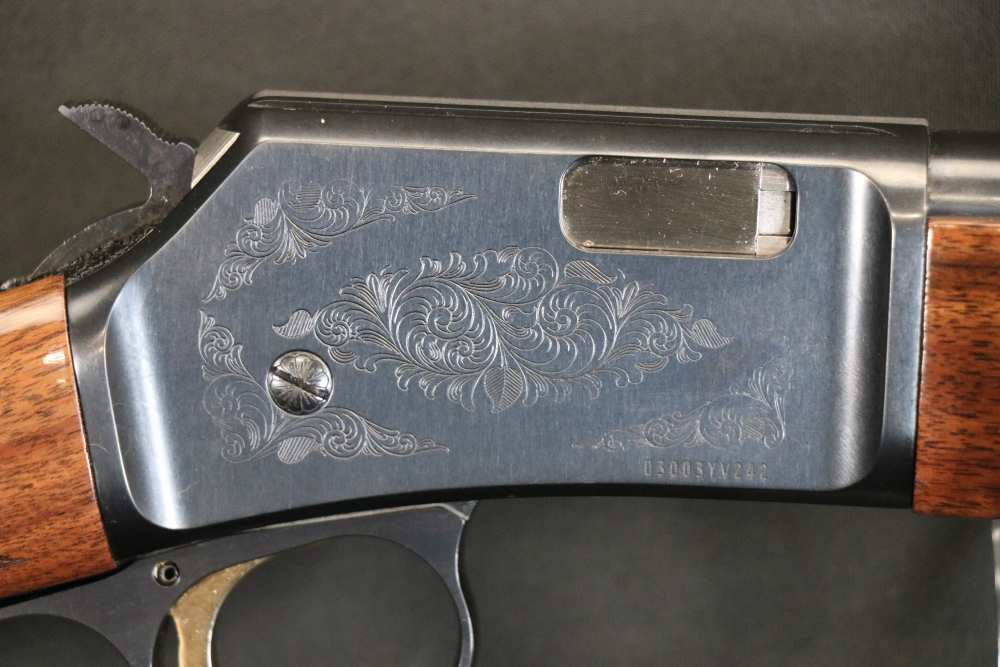 Browning BL-22 Grade II .22LR Lever Action 20" Blued Gloss Walnut Engraved-img-4