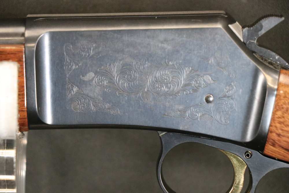 Browning BL-22 Grade II .22LR Lever Action 20" Blued Gloss Walnut Engraved-img-15