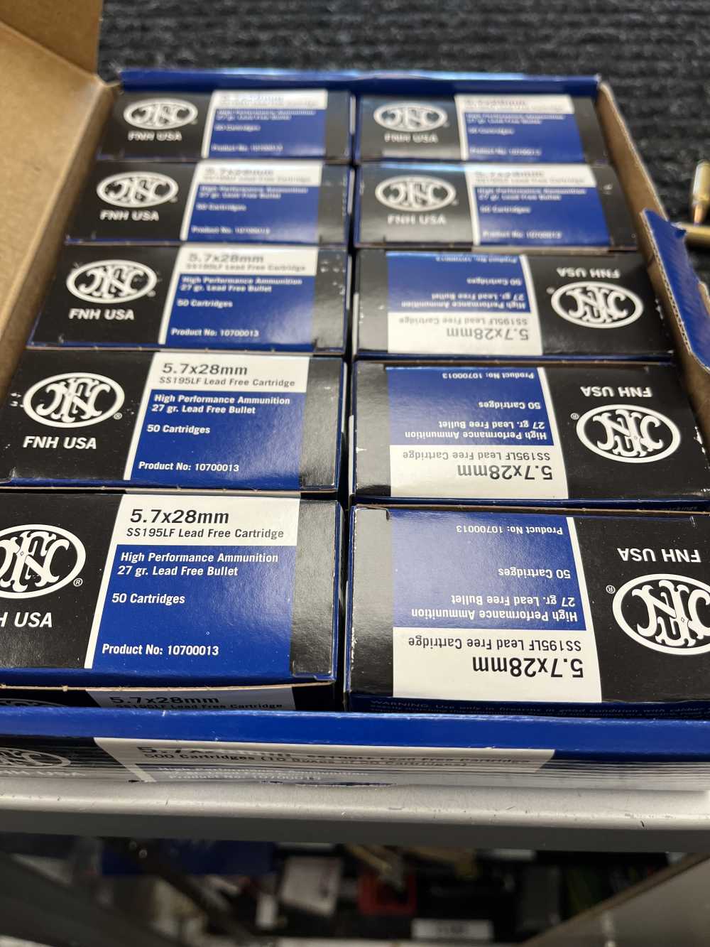 FN Ammo 5.7 X 28 mm Poly Tips 500 Rds-img-0