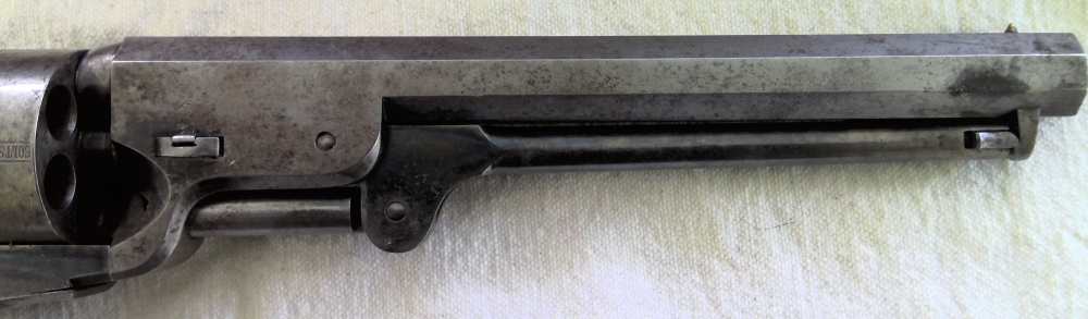 COLT 1851 NAVY LONDON, CASE, BULLET MOLD,CAPS,CLEANING ROD-img-11