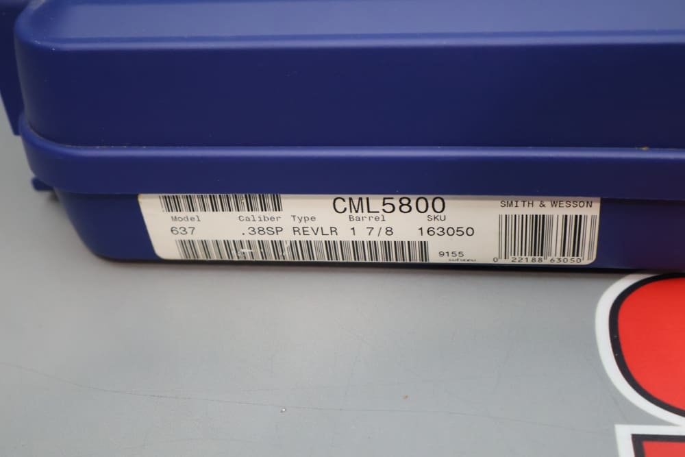 Smith & Wesson Model 637-2 Airweight 1.875" .38 SPL+P w/Case -img-25