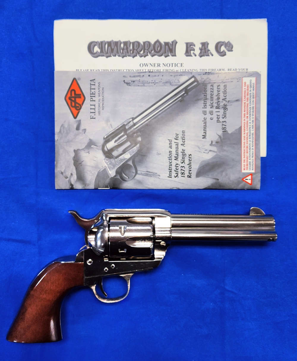 CIMARRON PISTOLERO .357 MAG 4.75" 6-SHOT W/ MANUAL-img-0