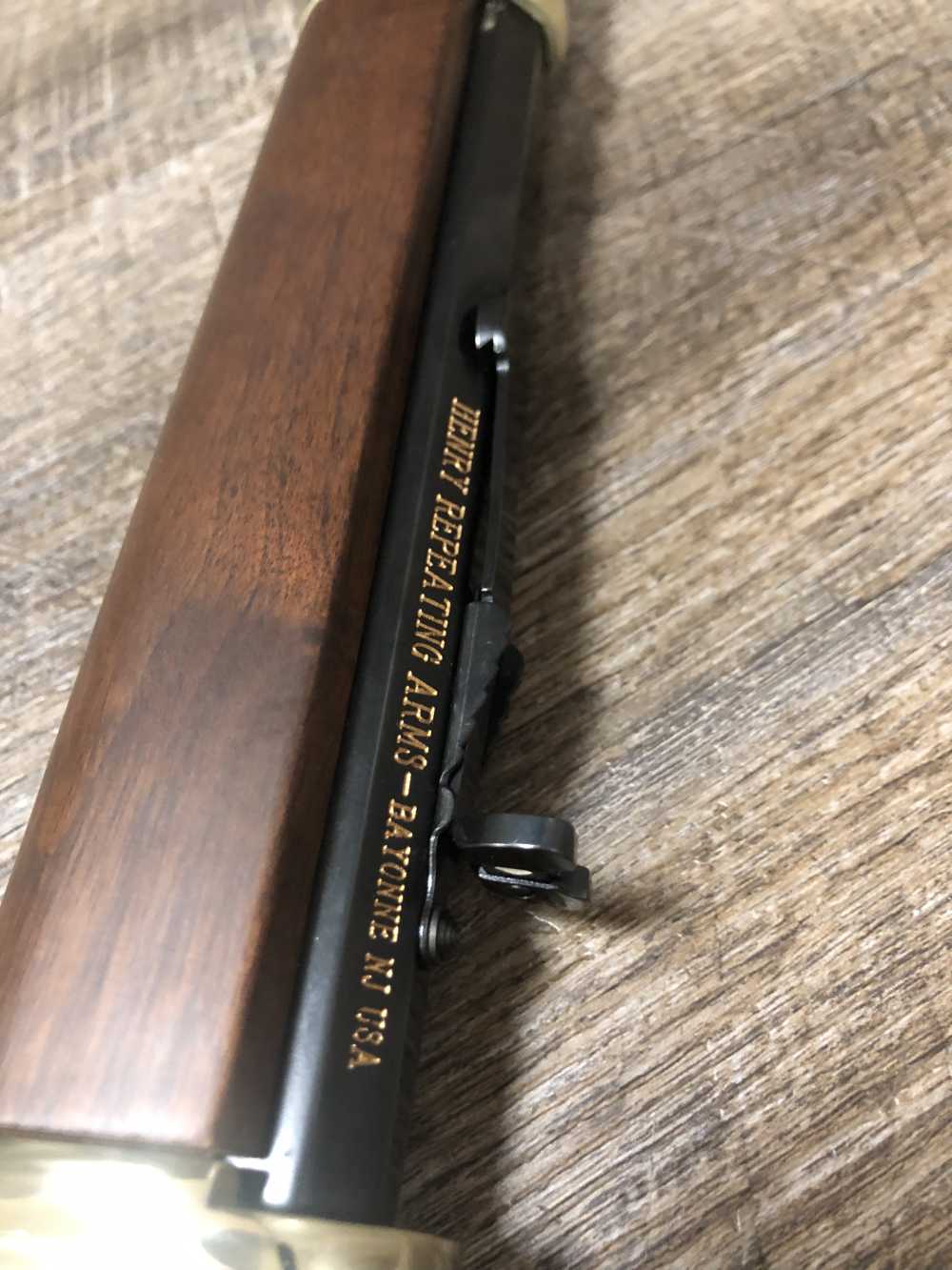 Henry Golden Boy 22 S/L/LR Lever Action Rifle H004 Box 20" Octagon NICE-img-9