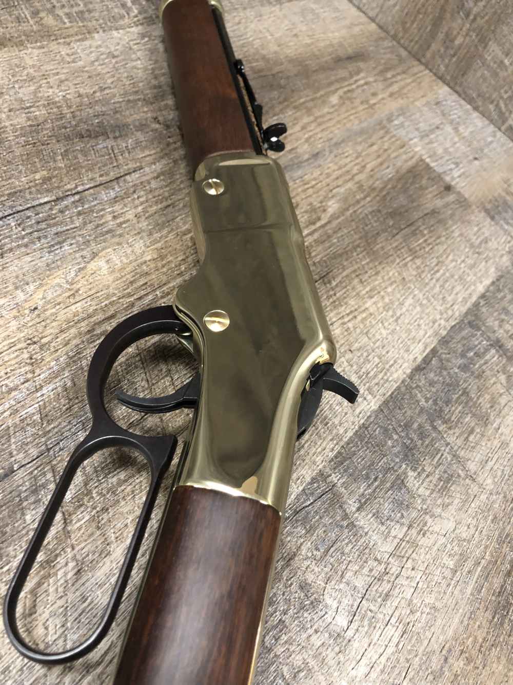 Henry Golden Boy 22 S/L/LR Lever Action Rifle H004 Box 20" Octagon NICE-img-7