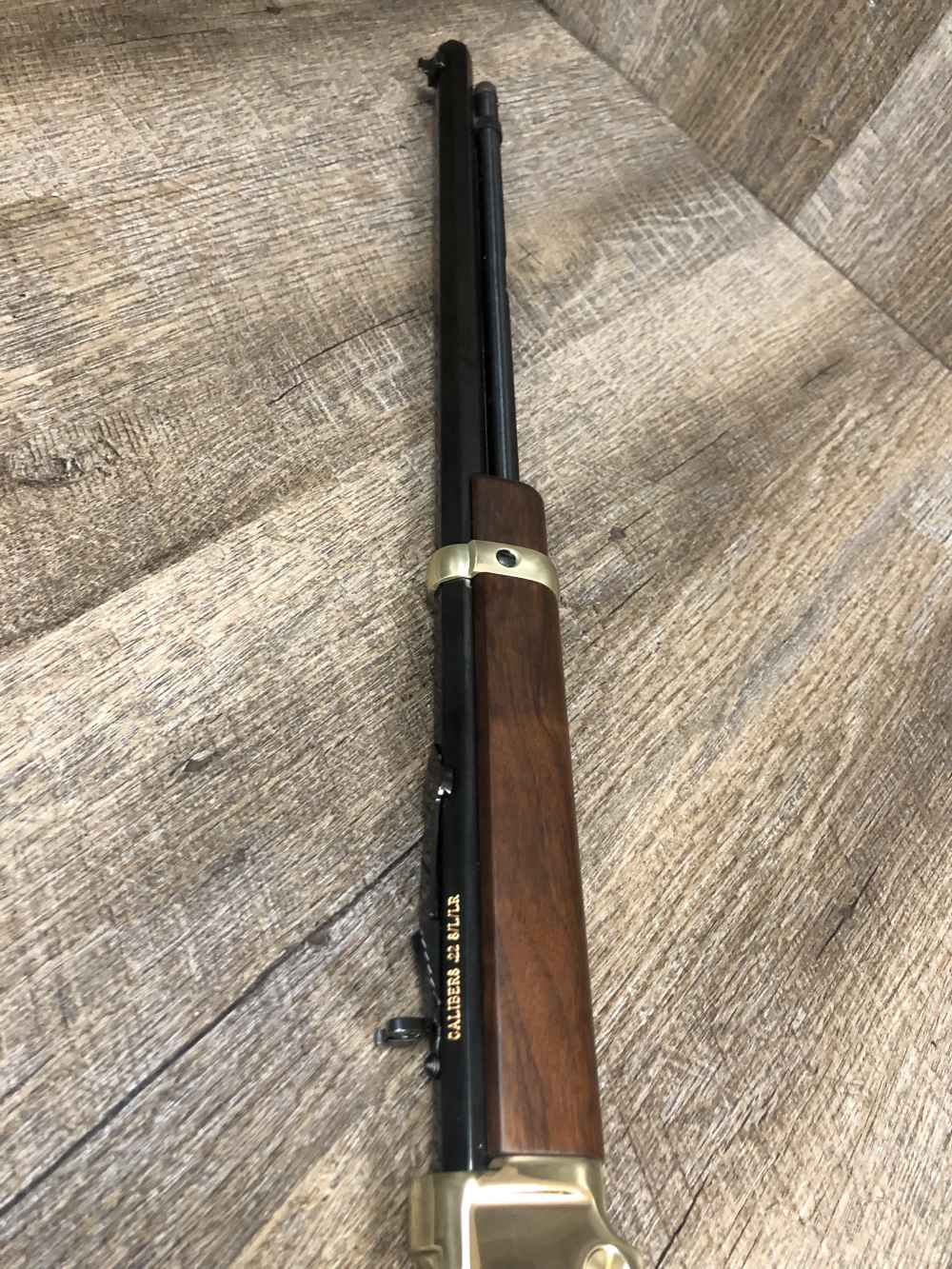 Henry Golden Boy 22 S/L/LR Lever Action Rifle H004 Box 20" Octagon NICE-img-17