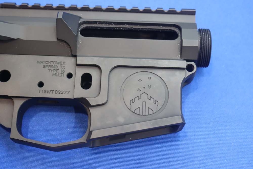 Watchtower Firearms Type 15 AR15 Rifle Lower & Upper Receiver BILLET SET AR-img-1