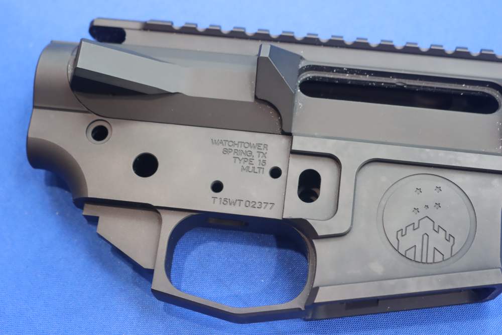Watchtower Firearms Type 15 AR15 Rifle Lower & Upper Receiver BILLET SET AR-img-2
