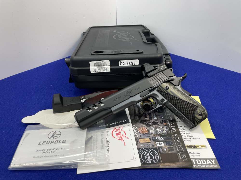 Kimber Super Jagare 10mm 6" Black *CUSTOM SHOP EDITION W/ PORTED BARREL*-img-4