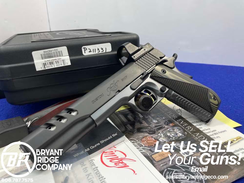 Kimber Super Jagare 10mm 6" Black *CUSTOM SHOP EDITION W/ PORTED BARREL*-img-0