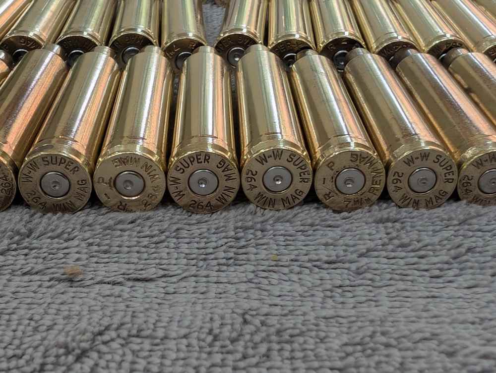 209 pcs 264 Win mag brass see photos-img-5
