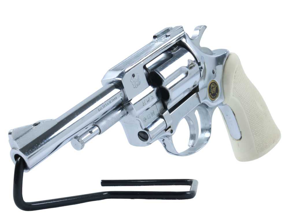 Arminius HW5 Double Action Revolver .32 S&W Long 4" Barrel Chrome Finish -img-7