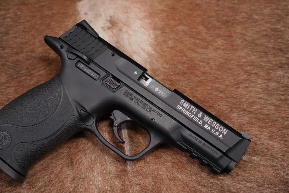 Smith & Wesson S&W M&P22 CA M&P-22 122002 .22 LR Semi-Auto Pistol, MFD 2013-img-6