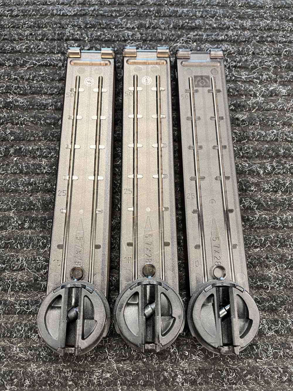 FN Factory P90 50 Round Mags 5.7 X 28 3 Pack-img-0