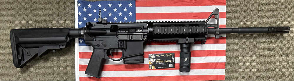 PG-204534-1 SPIKES TACTICAL ST-15 SEMIAUTO 5.56MM 16" ADJUSTABLR REAR SIGHT-img-0