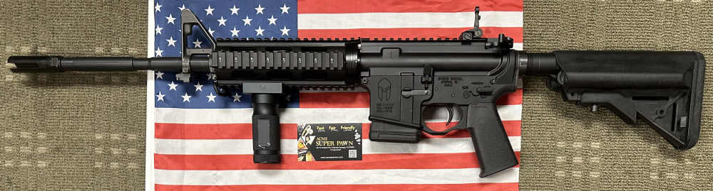 PG-204534-1 SPIKES TACTICAL ST-15 SEMIAUTO 5.56MM 16" ADJUSTABLR REAR SIGHT-img-1