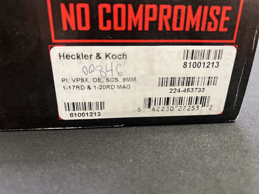Heckler & Koch VP9A1 X w/ Holosun SCS green dot optic-img-23