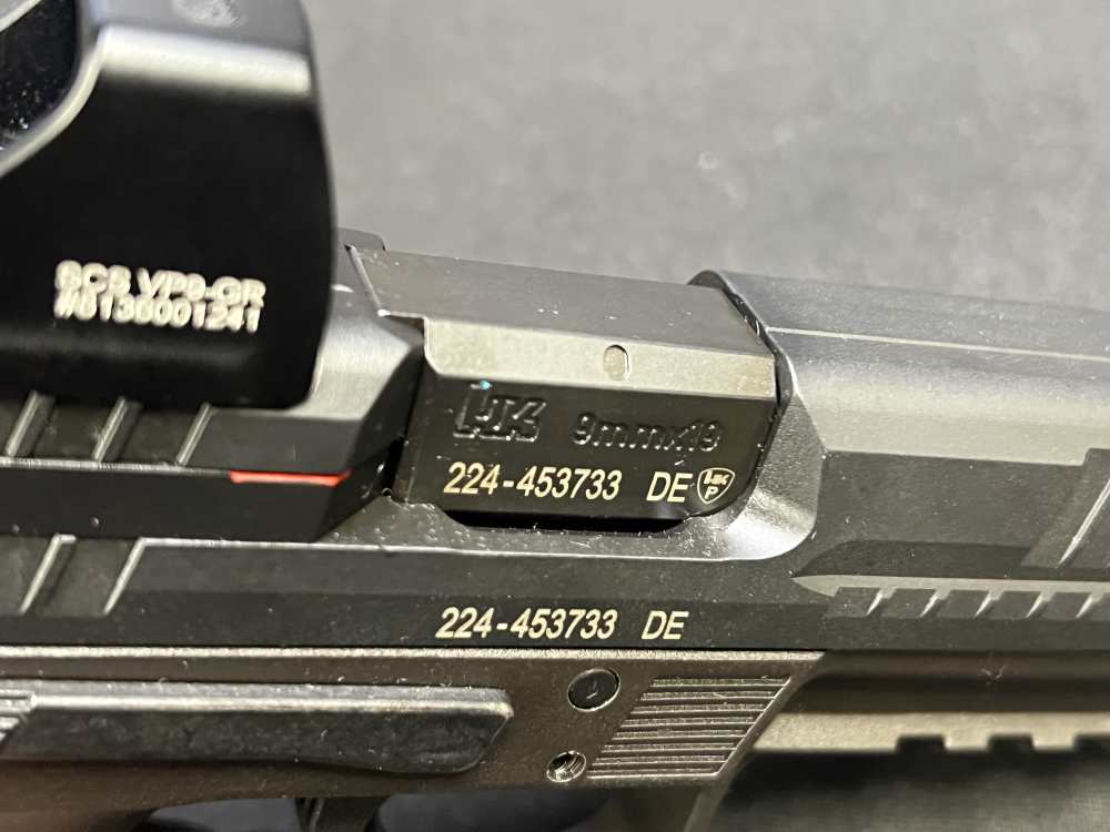 Heckler & Koch VP9A1 X w/ Holosun SCS green dot optic-img-10