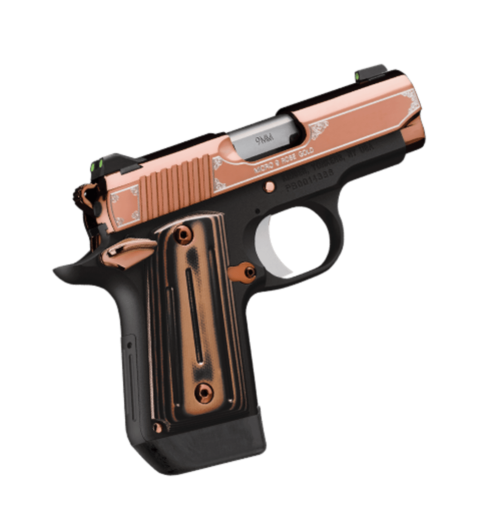 Kimber Micro 9 Rose Gold 9mm 3.15" Tritium Night Sights RARE/FACTORY NEW-img-0