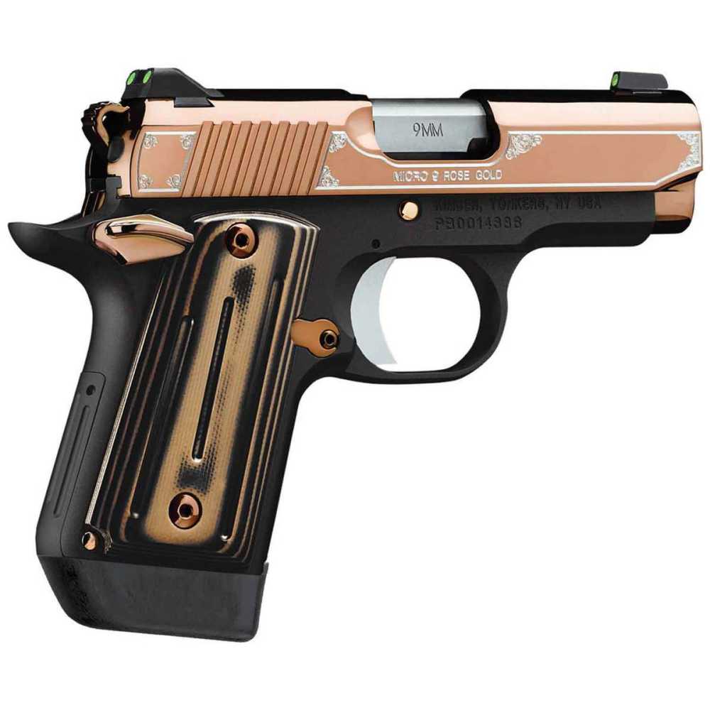 Kimber Micro 9 Rose Gold 9mm 3.15" Tritium Night Sights RARE/FACTORY NEW-img-1