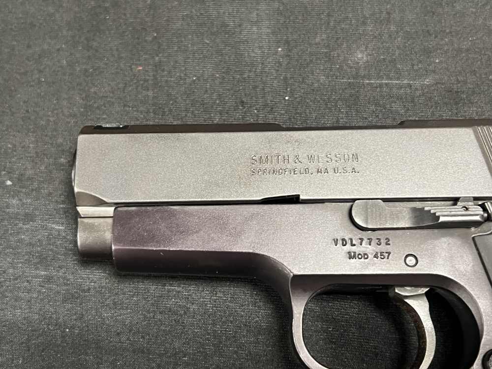 Smith & Wesson Mod 457 45acp DA/SA pistol -img-2