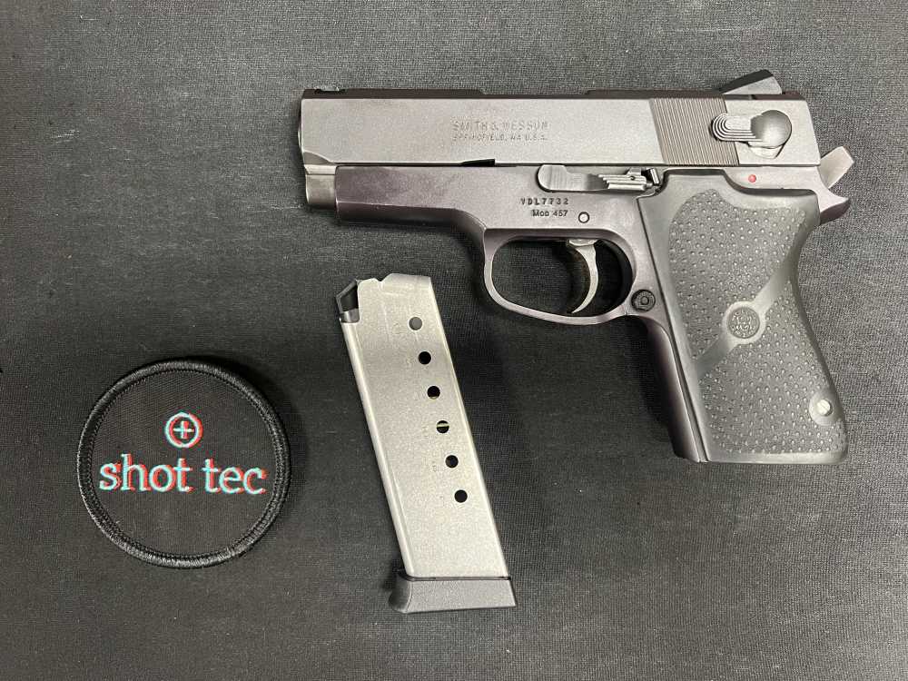 Smith & Wesson Mod 457 45acp DA/SA pistol -img-0