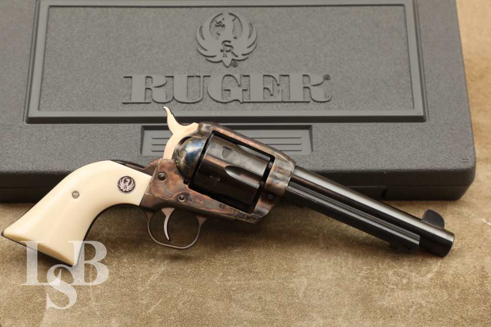 Case Color Ruger Vaquero .45 Colt 5.5" Single Action Revolver, MFD 1996-img-0