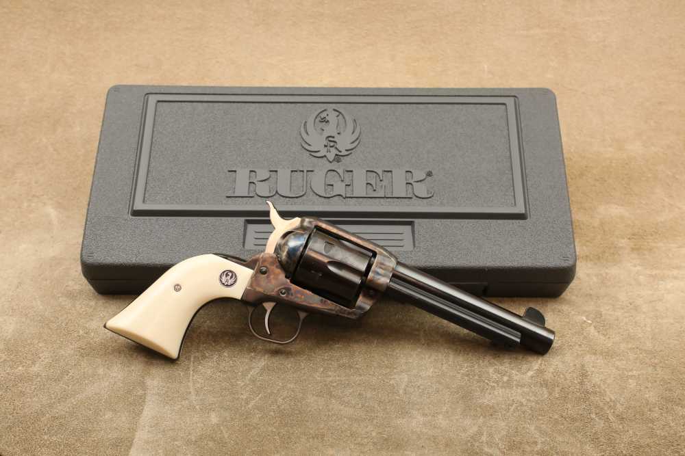 Case Color Ruger Vaquero .45 Colt 5.5" Single Action Revolver, MFD 1996-img-3