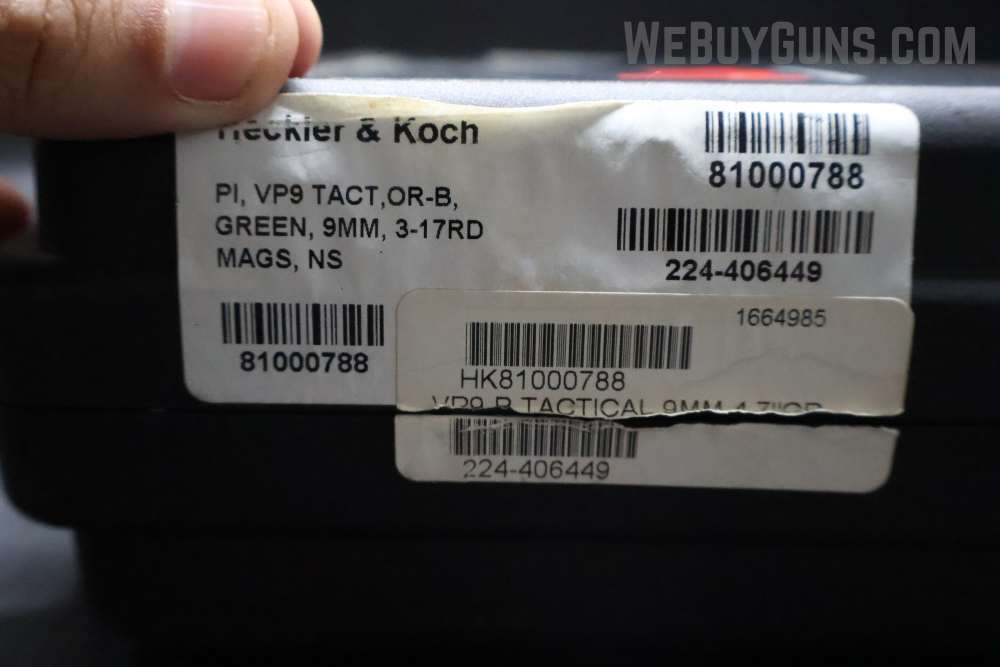 Heckler and Koch VP9 Tactical OR Semi-Automatic Pistol 9mm Parabellum-img-20
