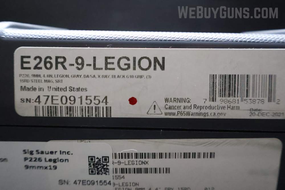 Sig Sauer P226 Legion Semi-Automatic Pistol 9mm Parabellum-img-18
